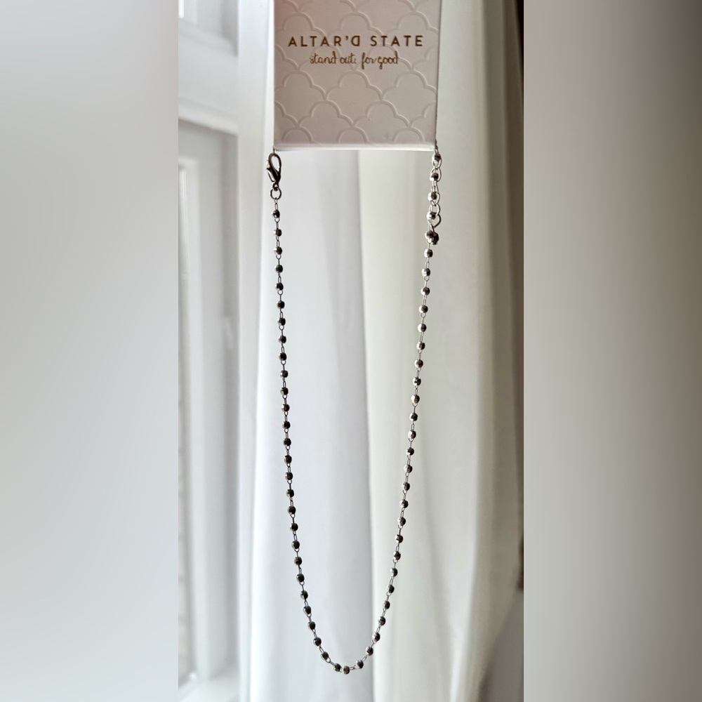 NWT Altar’d State Dainty Disco Bead Choker Necklace